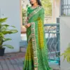 Jalnidhi Saloni Moss Chiffon with Fancy Bandhani Printed Saree Collection
