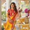 Jalnidhi Saloni Moss Chiffon with Fancy Bandhani Printed Saree Collection