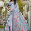 Kashvi Jenny Silk with Aari Work Casual Wear Saree Collection