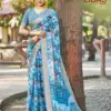 Kashvi Libas Vol 5 Dull Moss Digital Printed Casual Wear Saree Collection