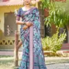 Kashvi Libas Vol 5 Dull Moss Digital Printed Casual Wear Saree Collection