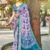 Kashvi Libas Vol 5 Dull Moss Digital Printed Casual Wear Saree Collection
