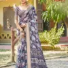 Kashvi Libas Vol 5 Dull Moss Digital Printed Casual Wear Saree Collection