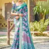Kashvi Libas Vol 5 Dull Moss Digital Printed Casual Wear Saree Collection