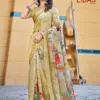 Kashvi Libas Vol 6 Dull Moss Digital Printed Casual Wear Saree Collection