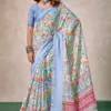 Kashvi Maahi Vol 4 Linen with Sequence Border Saree Collection