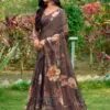 Kashvi Omkar Silk with Foil Work Casual Wear Saree Collection