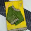 Kc 206 Pure Dola Silk Embroidered Saree Collection