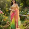 Kc 39 Georgette Sequence Party Wear Saree Collection