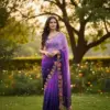 Kc 39 Georgette Sequence Party Wear Saree Collection