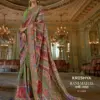 Kreshva Rani Mahal Silk Printed Glory Finish Saree Collection