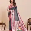 Maahi 213 Paithani Silk Zari Weaving Saree Collection