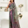 Meera 326 Linen Printed Ready to Wear Fancy Saree Collection