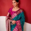 Rajpath Sindhu Ghat Zari Weaving Satin Silk Saree Collection