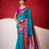 Rajpath Sindhu Ghat Zari Weaving Satin Silk Saree Collection
