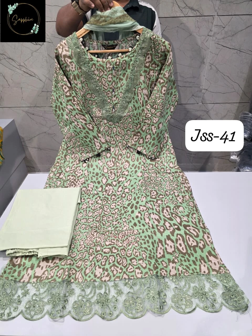 Sapphire Jazmin SS VOL-41 Pure Cotton Wholesale Readymade Pakistani Suit Collection