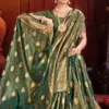 Saroj Bawri Satin Saroski Vol 3 Shimmer Silk Saree Collection