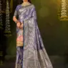 Saroj Navya Satin Saroski Vol 1 Silk Festival Saree Collection
