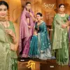 Saroj Padmavati Satin Saroski Vol 3 Silk Saree Collection