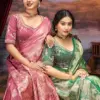 Saroj Sonalika Satin Vol 1 Silk Rich Pallu Saree Collection