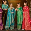 Saroj Sundaram Satin Vol 1 Silk Saree Collection
