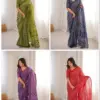 Scdf Bagru a Fancy Cotton Printed Saree Collection