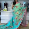 Scmg Mangala Linen Printed Manglagiri Saree Collection