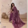 Sethnic Swayam Metallic Velvet Sequence Zari Work Saree Collection