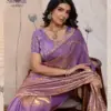 Sethnic Swayam Metallic Velvet Sequence Zari Work Saree Collection