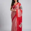 Sf Temple Japan Satin Ajrakh Printed Fancy Saree Collection