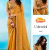 Stavan Celestial Fancy Embroidery Saree Collection