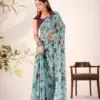 Taraa L 7051 Lurex Brasso Floral Viscose Fancy Saree Collection