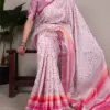 Taraa L 7055 Tussar Silk Printed Fancy Saree Collection