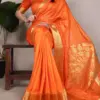 Taraa L 7903 Raw Silk Zari Worked Fancy Saree Collection