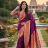 Vt 6081 T Soft Pethani Silk Zari Weaving Premium Saree Collection