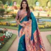 Vt 6081 T Soft Pethani Silk Zari Weaving Premium Saree Collection