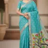 Vt 6086 T Soft Muga Cotton Paithani Saree Collection