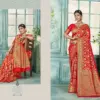 Zarkaashi Samridhhi Katan Silk Festival Wear Saree Collection