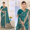 Zarkaashi Vishruti Katan Silk Festival Wear Saree Collection
