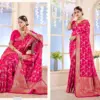 Zarkaashi Vishruti Katan Silk Festival Wear Saree Collection