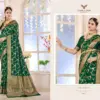 Zarkaashi Vishruti Katan Silk Festival Wear Saree Collection