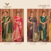 Zarkaashi Vishruti Vol 2 Katan Silk Traditional Wear Saree Collection
