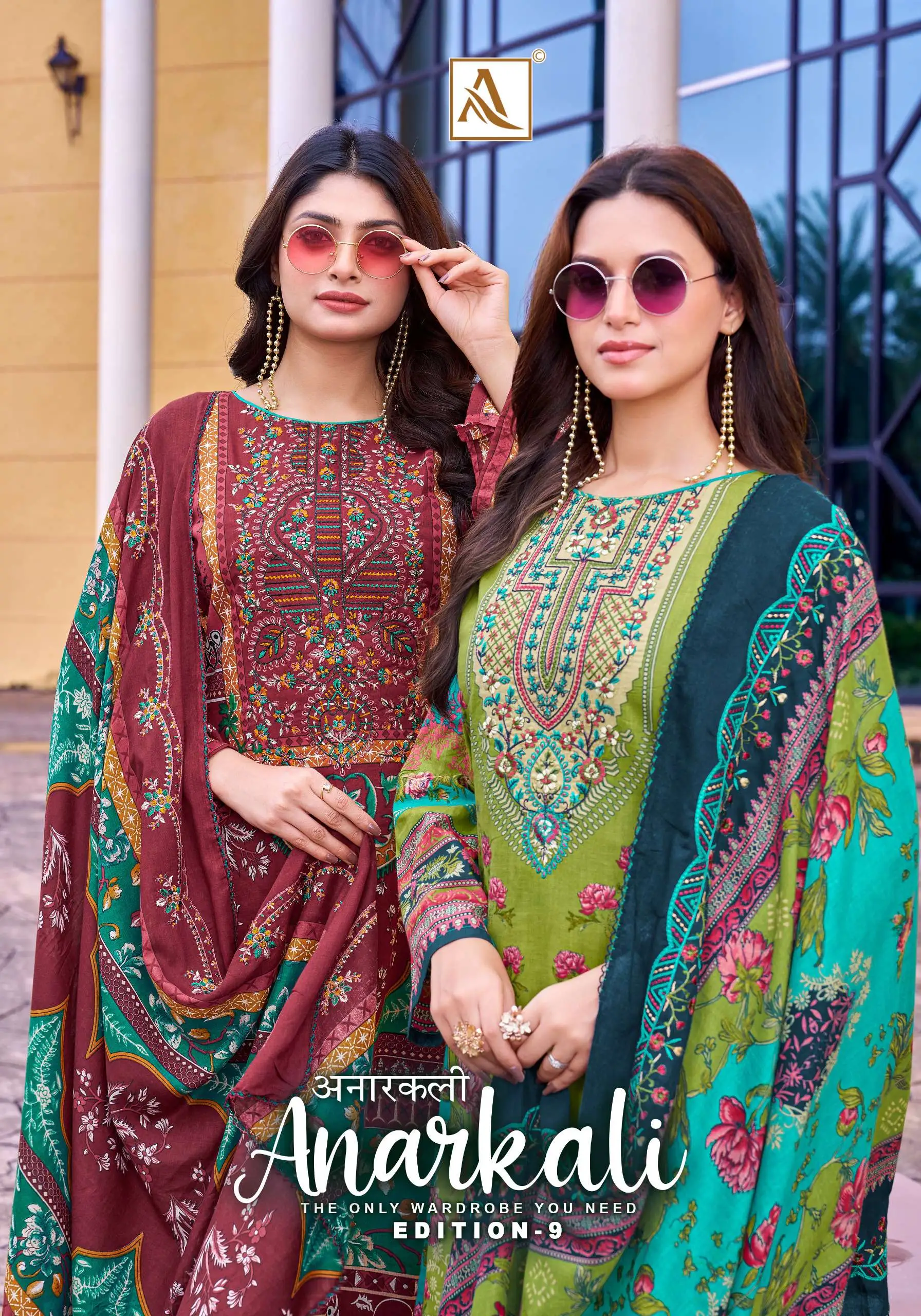 Alok Suits Anarkali Vol 9