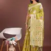 Ast Bulbul Cotton Silk with Tassels Work Saree Collection