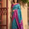 Ast Navya Silk Vol 1 Soft Silk Pochampally Festival Wear Saree Collection