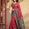 Ast Navya Silk Vol 1 Soft Silk Pochampally Festival Wear Saree Collection