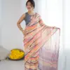 Bt 3148 Georgette Printed Casual Wear Saree Collection