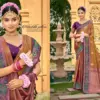 Bunawat Kankallalli Soft Silk Woven Work Wedding Wear Saree Collection