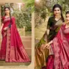 Bunawat Korvai Silk Soft Silk Zari Weaving Wedding Wear Saree Collection