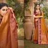 Bunawat Korvai Silk Soft Silk Zari Weaving Wedding Wear Saree Collection